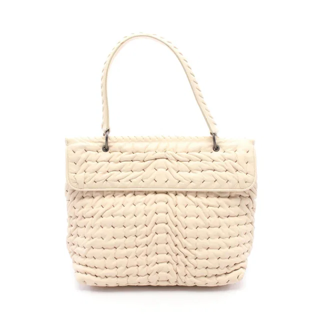 Bottega Veneta Lambskin Shoulder Bag in Lambskin from LuxUness