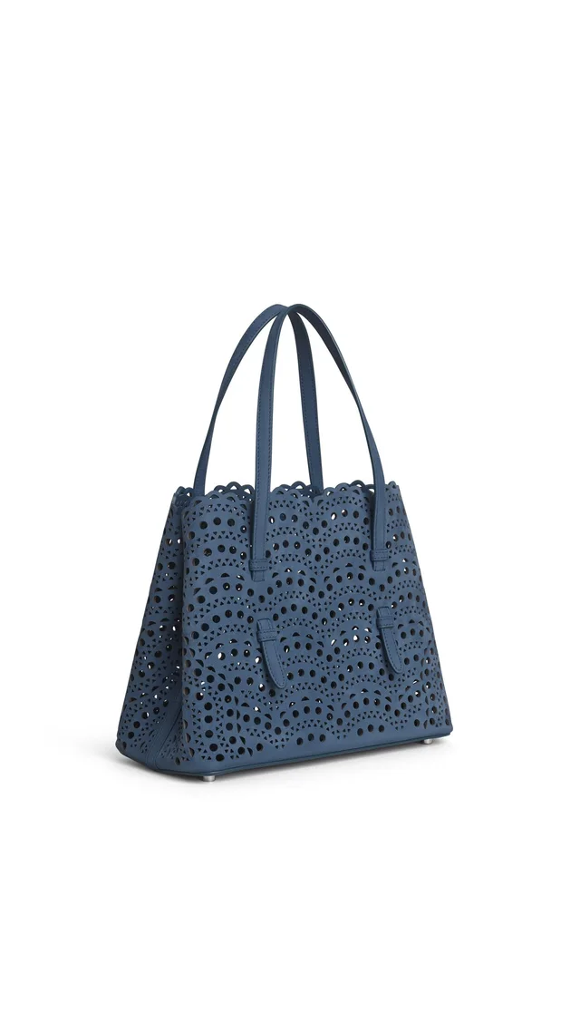 Alaia MINA 25 BAG IN PERFORATED VIENNE NUBUCK, photo 2 of 3 from SENSER