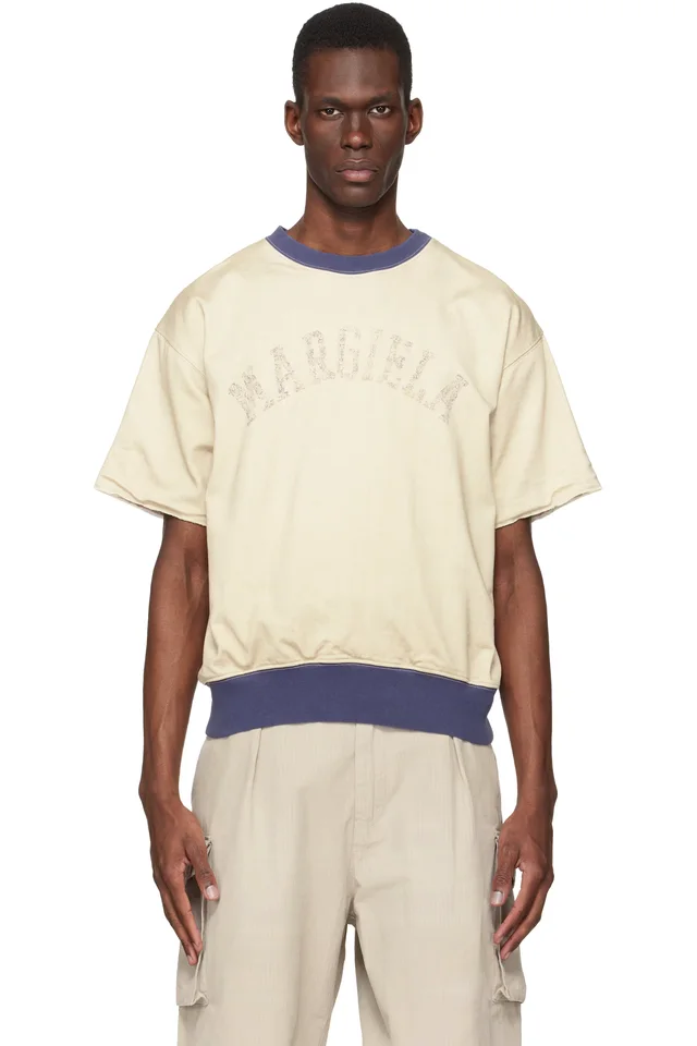 Off-White Cotton Varsity T-shirt, image 1 of 1 from SSENSE