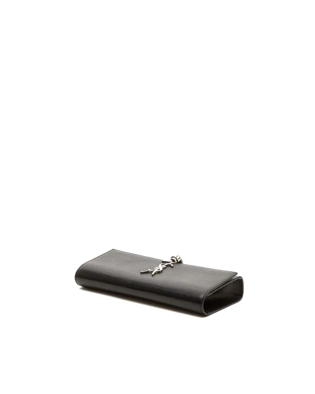 Saint Laurent Croc Kate Tassel Clutch Bag in Crocodile from A Retro Tale, photo 4 of 8