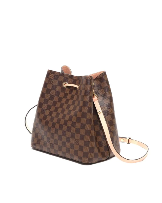 Louis Vuitton Damier Ebene NéoNoé MM Bag in Brown Canvas from A Retro Tale, photo 3 of 10