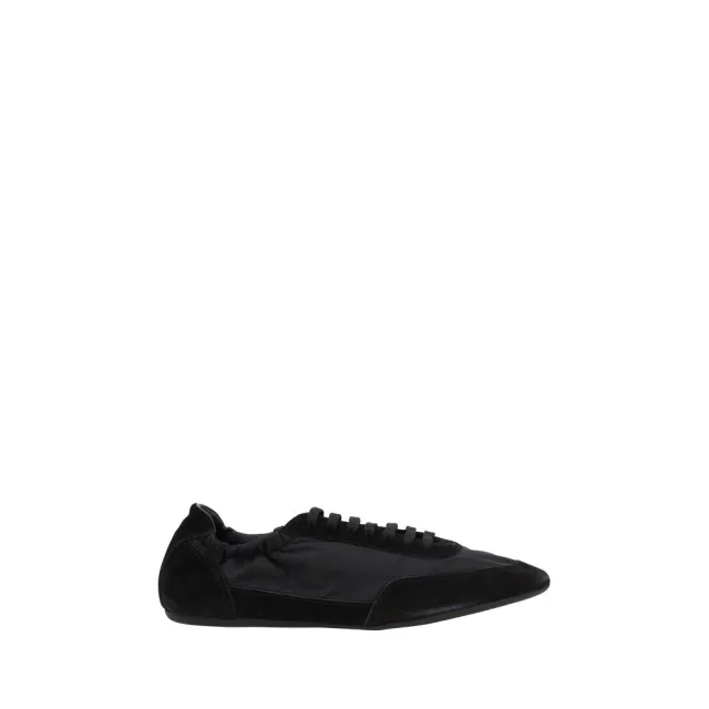 Prada Recycled Polyamide Low-Top Sneaker — Black in Black, image 1 of 1 from italist