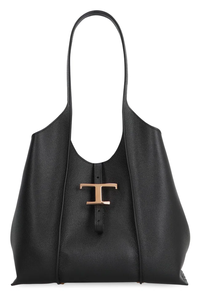 Tod's Tote Bag — Black Calf Leather in Black Calfskin from HEWI