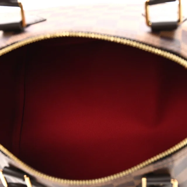 Louis Vuitton Damier Ebene Speedy Bandouliere 30 in Brown Coated canvas from FASHIONPHILE, photo 5 of 11