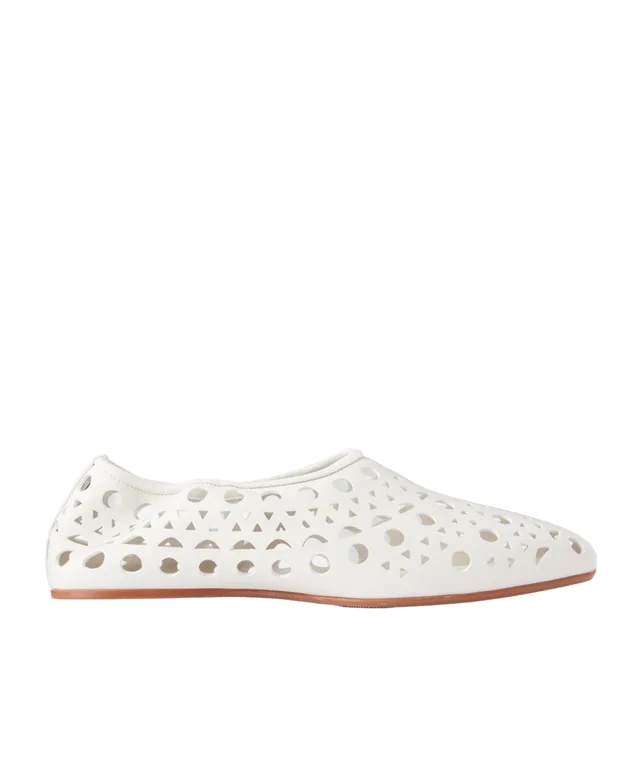 Alaia Neo Vienne perforated leather ballet flats from SENSER, photo 1 of 1