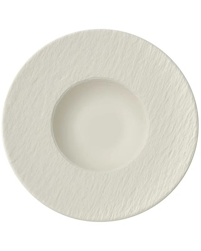 Villeroy & Boch Manufacture Rock Blanc Pasta Plate, image 1 of 1 from Rue La La