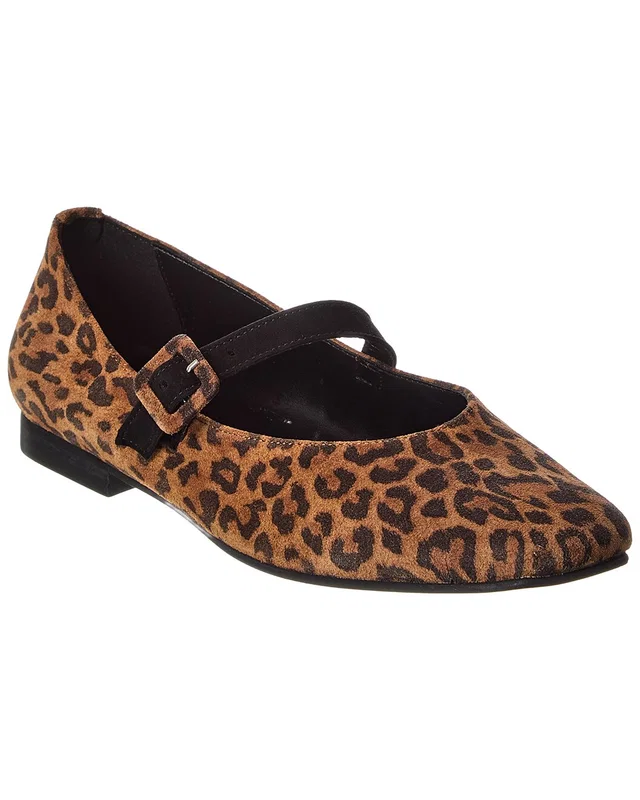 M by Bruno Magli Elissa Suede Flat, image 1 of 1 from Gilt