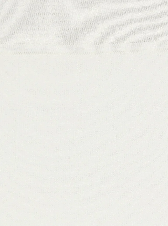 P.A.R.O.S.H. beige Flared skirt in knit fabric for women in Beige, photo 6 of 6 from Gaudenzi Boutique