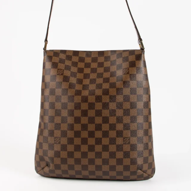 Louis Vuitton Damier Ebene Musette Salsa GM Bag in Brown Canvas from Labellov, photo 3 of 6