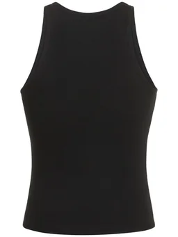 Dion Lee T-shirt with straps and metallic details in 98% Cotton, 2% Elastane, photo 5 of 5 from LUISAVIAROMA