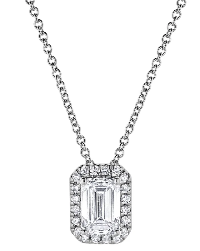 Lab Grown Diamonds 14K 0.82 ct. tw. Lab-Grown Diamond Pendant, image 1 of 1 from Rue La La