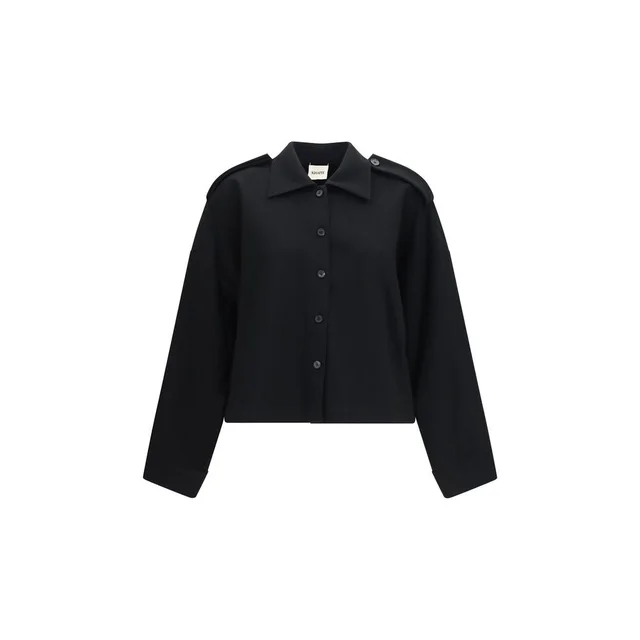 Khaite Black Acetate Shirt from HEWI