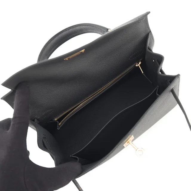Hermès Kelly Sellier Plomb Epsom Size 25 in Epsom leather from GALLERY RARE, photo 5 of 7