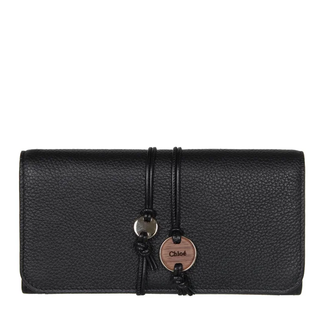 Chloé Malou Flap Long Wallet, Black from Cultstatus, photo 1 of 1