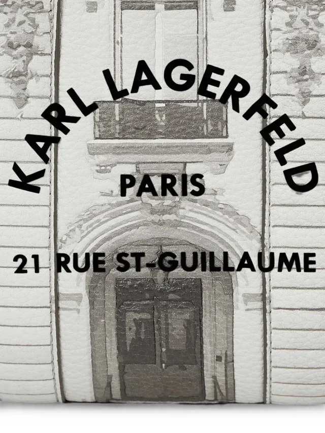 Karl Lagerfeld Rue St-Guillaume Mini Tote Bag, photo 5 of 5 from SENSER