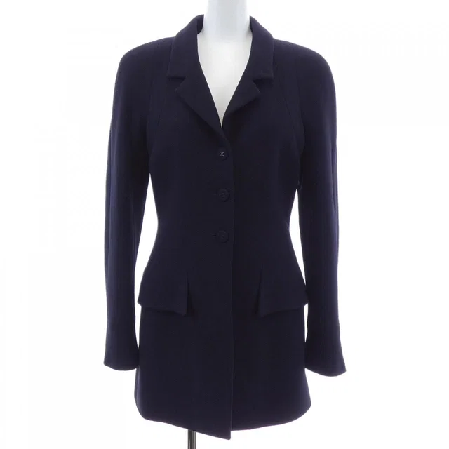 Chanel 97A Vintage Jacket Navy in Navy from The Reluxe