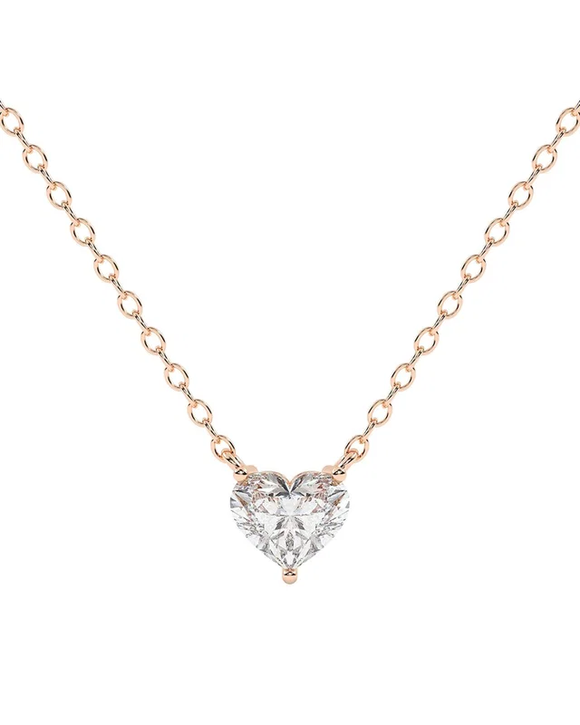 Lab Grown Diamonds 14K 1.00 ct. tw. Lab-Grown Diamond Necklace, image 1 of 1 from Rue La La
