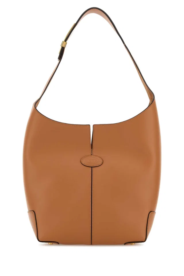 Tod's Sacca Shoulder Bag — Brown in Brown Calfskin from HEWI