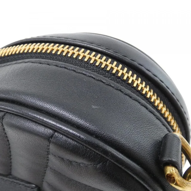 Louis Vuitton New Wave Heart Bag M52796 Shoulder Bag in BLACK / GOLD metal fittings calf from KOMEHYO, photo 4 of 10