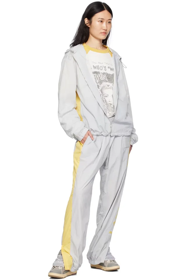 Lanvin Gray Future Edition Track Pants, photo 4 of 4 from SSENSE