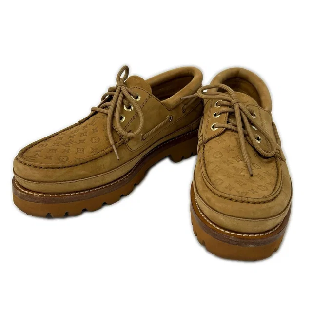 LV Ranger Line Monogram Bootshoes in Leather from The Reluxe