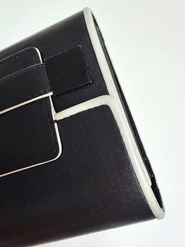 Delvaux Madame Black Leather Card Holder Wallet in black Leather from Poshmark, photo 10 of 11