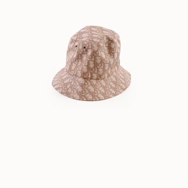 Dior Oblique Bucket hat Size S in Pink from The Purse Affair