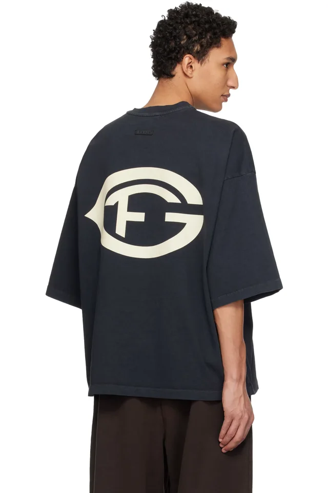 Fear of God Black '26' T-shirt, photo 3 of 3 from SSENSE