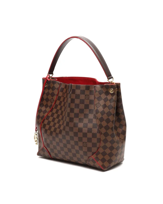 Louis Vuitton Damier Caissa Hobo Bag in Canvas from A Retro Tale, photo 2 of 8