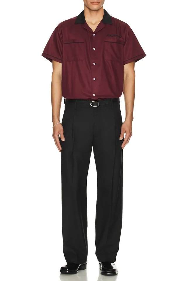 Midnight Rodeo Bowler Shirt in Cherry, photo 3 of 5 from REVOLVE (Canada)