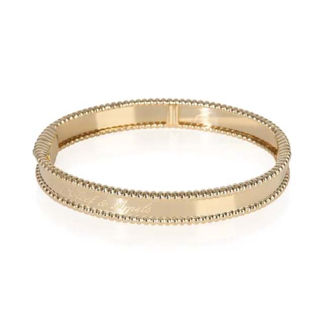 Van Cleef & Arpels Perlee Signature Bracelet in yellow|gold from Jomashop.com