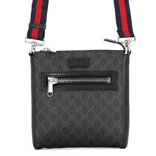 Gucci GG Supreme Shoulder Bag Black523599 K5RLN 1095 GG Supreme Leather in Leather from GALLERY RARE
