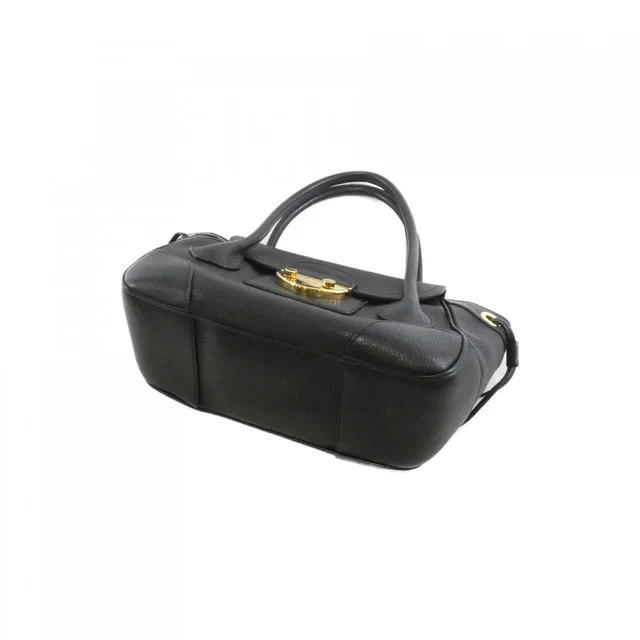 Prada BR3207 bag in NERO(ネロ) / GOLD(ゴールド)金具 VIT.DAINO STRIPE from KOMEHYO, photo 8 of 10