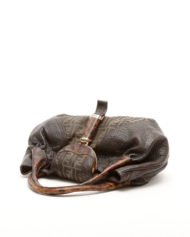 Fendi Zucca Spy Bag in Woven leather from A Retro Tale, photo 4 of 11