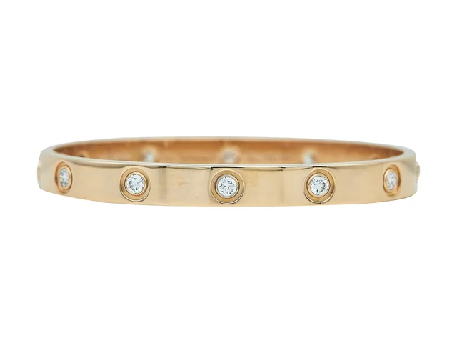 Cartier Love Bracelet, Classic Model, 10-Diamond from CIRCA Vault