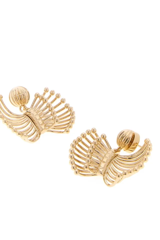 Miu Miu Jewelry Earrings — Gold Brass in Gold from HEWI, photo 2 of 3