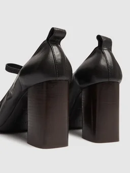 Lemaire Block heel court shoes in 100% Sheepskin, photo 5 of 5 from LUISAVIAROMA