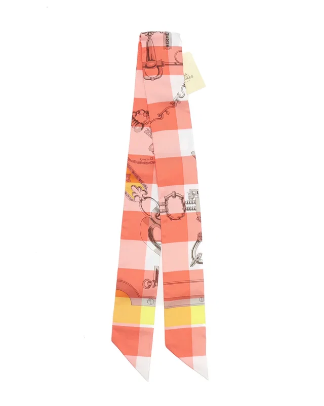 Hermès Silk Twilly in Silk from A Retro Tale