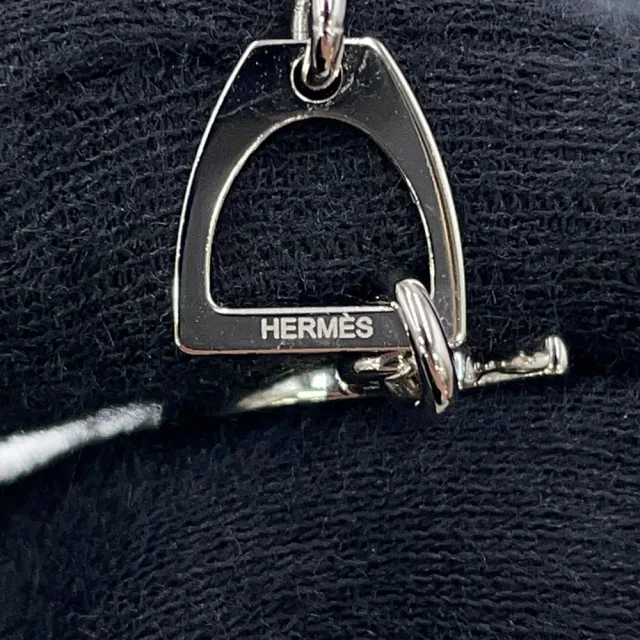 Hermès Tonnerre Necklace Size Small Black Metal in Black from GALLERY RARE, photo 10 of 12