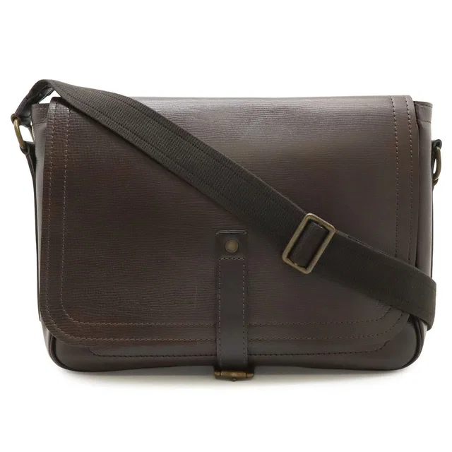 Louis Vuitton Utah Line Messenger Shoulder Bag Leather Cafe Brown in Brown Leather from The Reluxe