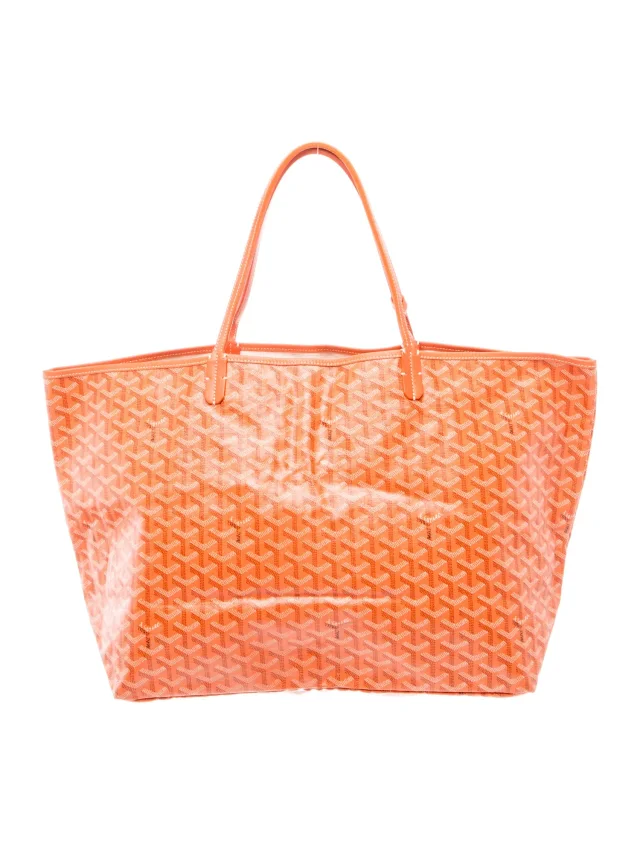 Goyard Goyardine St.Louis GM in orange Canvas from The RealReal
