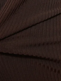 Dion Lee Long dress with long sleeves in 72% Viscose, 25% Nylon, 3% Elastane, photo 4 of 5 from LUISAVIAROMA