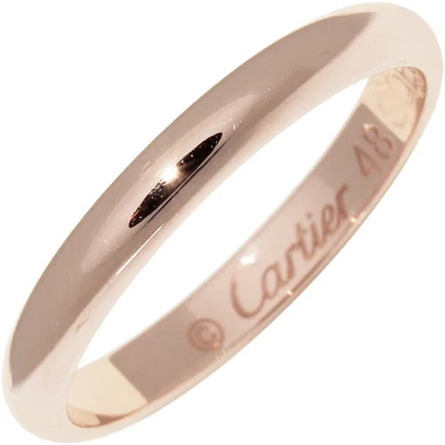 Cartier 1895 Wedding Ring Au750 Ring Size 8 from LuxUness