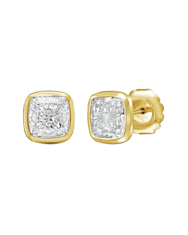Diana M Lab Grown Diamonds Diana M. 14K 4.00 ct. tw. Lab-Grown Diamond Stud Earrings, image 1 of 1 from Rue La La