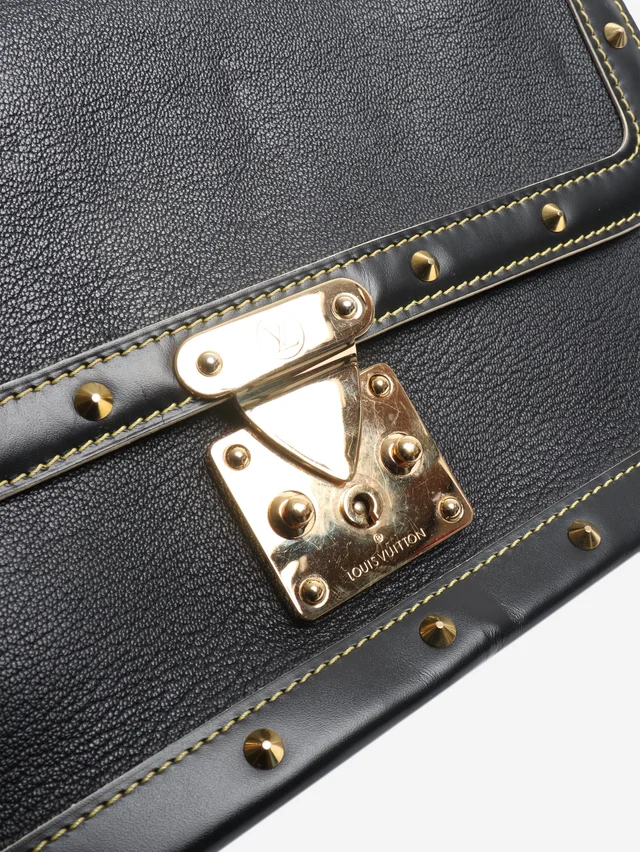 Louis Vuitton 2007 Black studded shoulder bag in Black Leather from Sign of the Times, photo 8 of 10