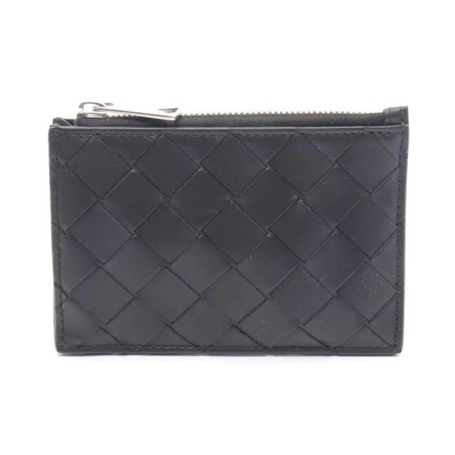 Bottega Veneta Intrecciato Leather Coin Case in Woven leather from LuxUness