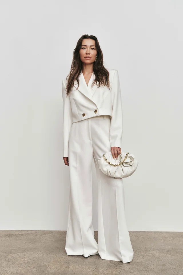 AJE Colette Pant in White from Aje, photo 1 of 1