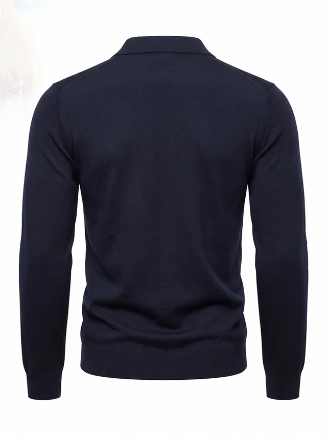 Peserico Long-sleeve Polo-collar sweater, image 1 of 1 from SENSER