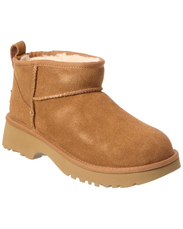 UGG Kids Classic Ultra Mini New Heights Suede Boot, image 1 of 1 from Rue La La