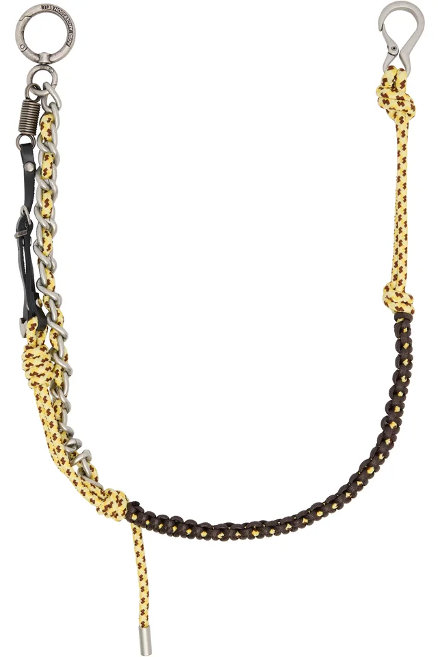 Andersson Bell Yellow & Brown Antidote Handcrafted Keychain from SSENSE, photo 1 of 1